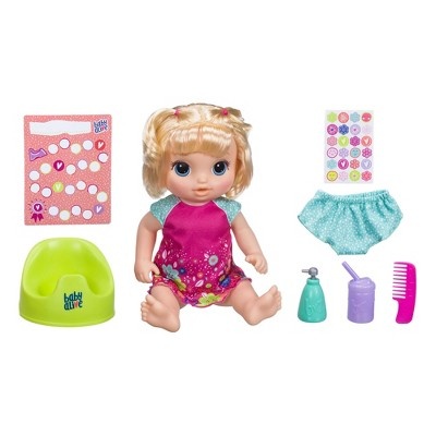slide 1 of 1, Baby Alive Potty Dance Baby (Blonde Straight Hair), 1 ct