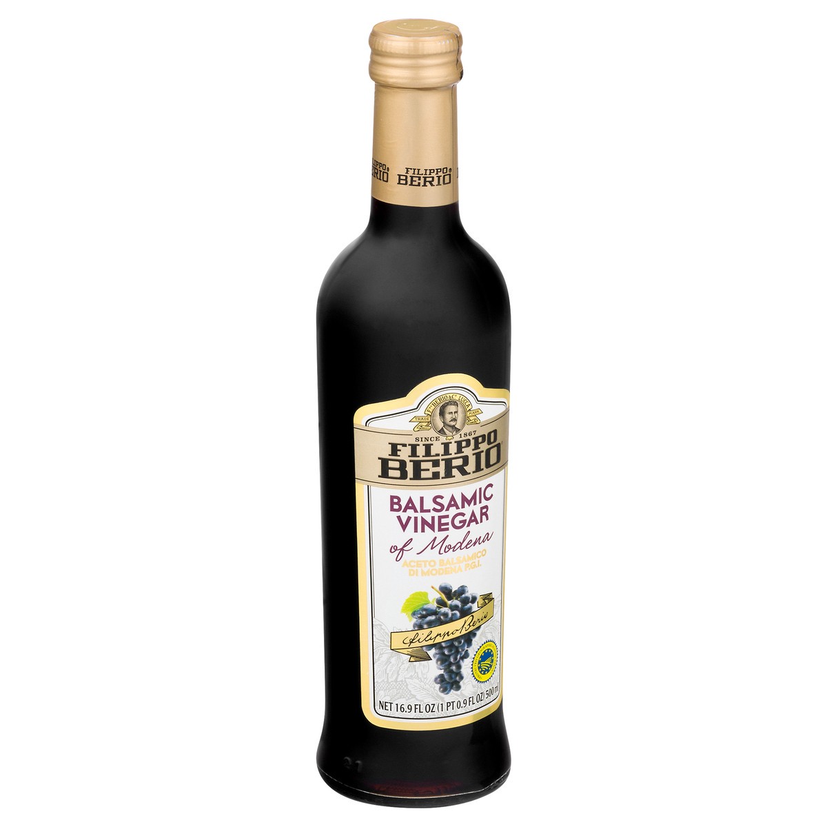 slide 3 of 9, Filippo Berio Balsamic Vinegar of Modena 16.9 fl oz, 16.9 fl oz