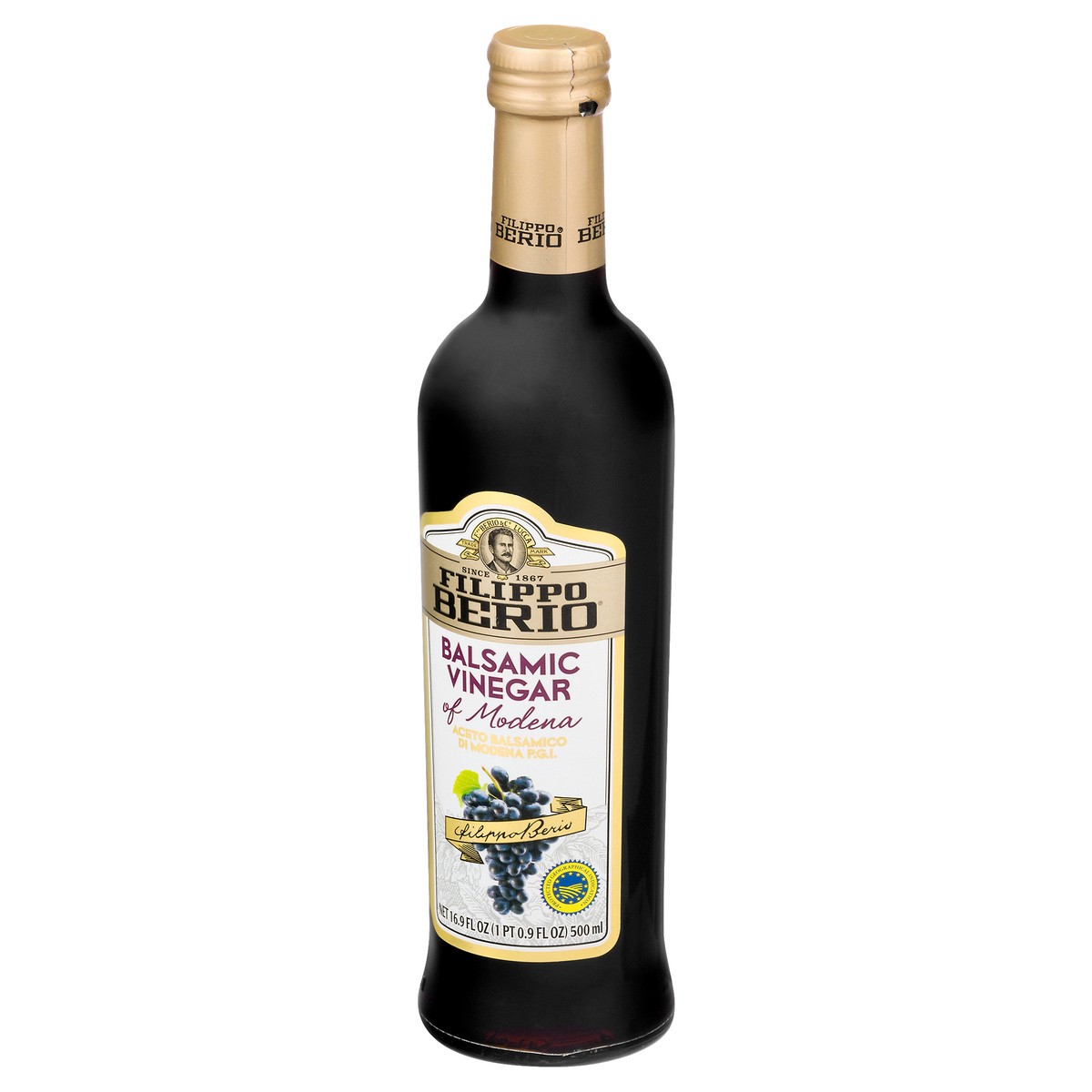 slide 7 of 9, Filippo Berio Balsamic Vinegar of Modena 16.9 fl oz, 16.9 fl oz