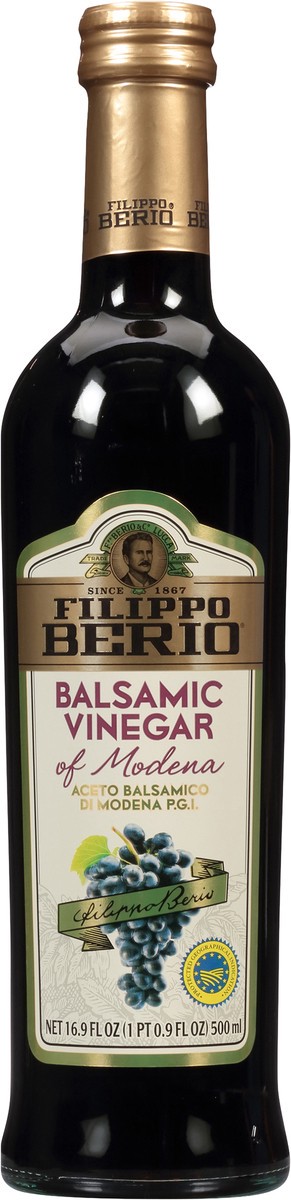 slide 6 of 9, Filippo Berio Balsamic Vinegar of Modena 16.9 fl oz, 16.9 fl oz