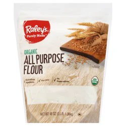 Raley's Purely Made Organic All-Purpose Flour 48 oz