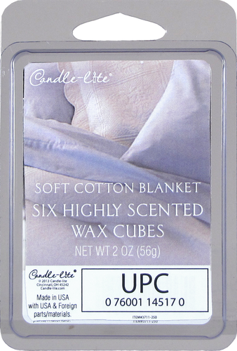 slide 1 of 1, Candle-Lite Cotton Wax Melts, 6 ct