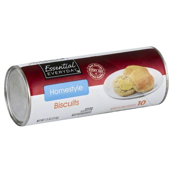 slide 1 of 1, Essential Everyday Homestyle Biscuit, 10 ct