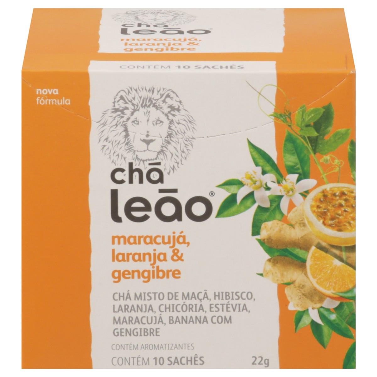 slide 2 of 4, Cha Leao Tea 10 Sachets, 7 oz