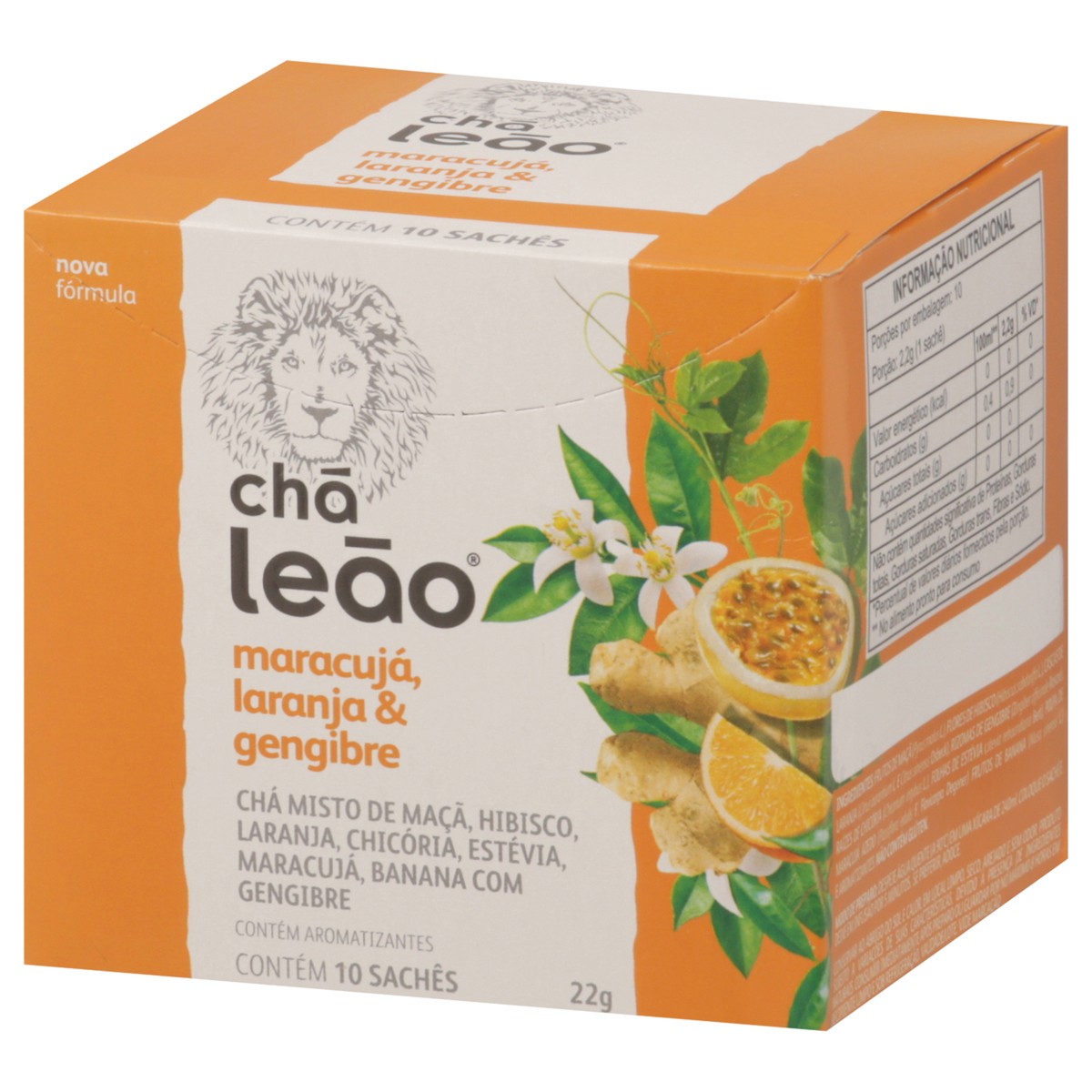 slide 3 of 4, Cha Leao Tea 10 Sachets, 7 oz