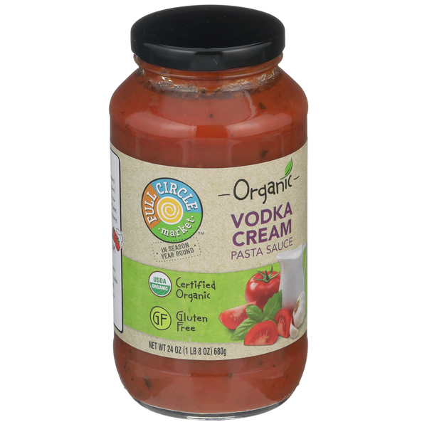 slide 1 of 2, Full Circle Market Vodka Cream Pasta Sauce, 24 oz