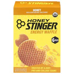 Honey Stinger Honey Energy Waffles - 6 ct 1.06 oz