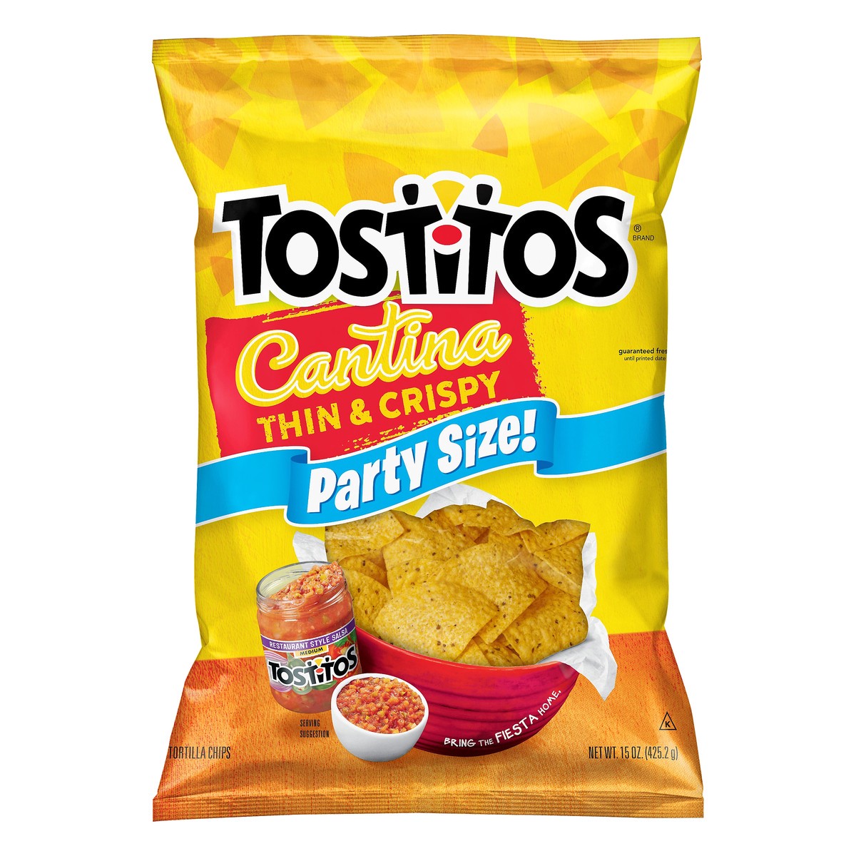 slide 5 of 6, Tostitos Cantina Tortilla Chips Thin & Crispy 15 Oz, 15 oz