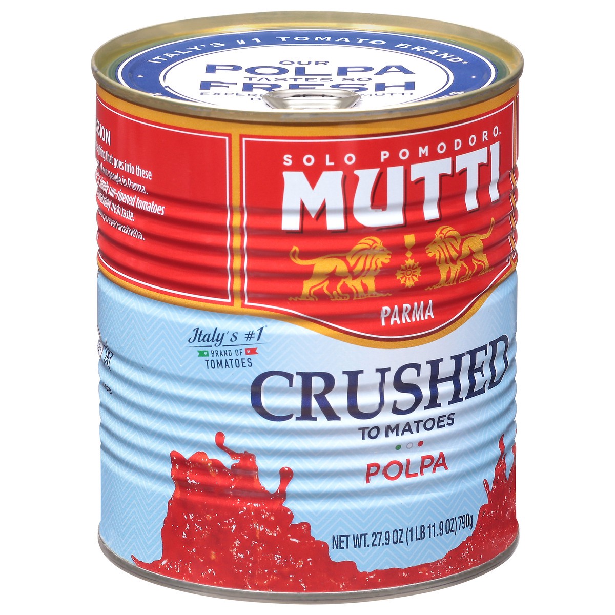 slide 10 of 13, Mutti Crushed Tomatoes 27.9 oz, 27.9 oz