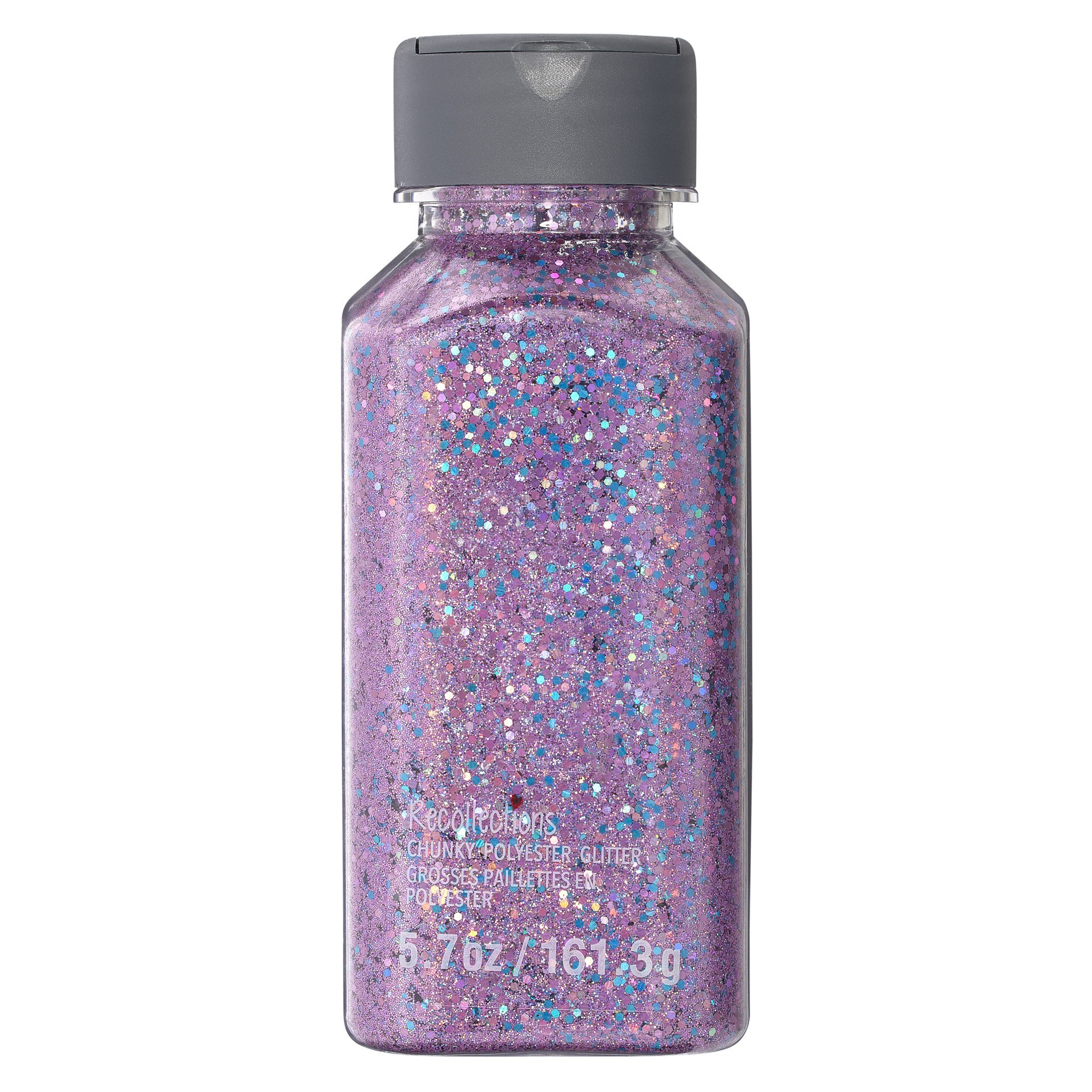 slide 3 of 3, 5.7oz. Chunky Polyester Glitter By Recollections, 5.7 oz