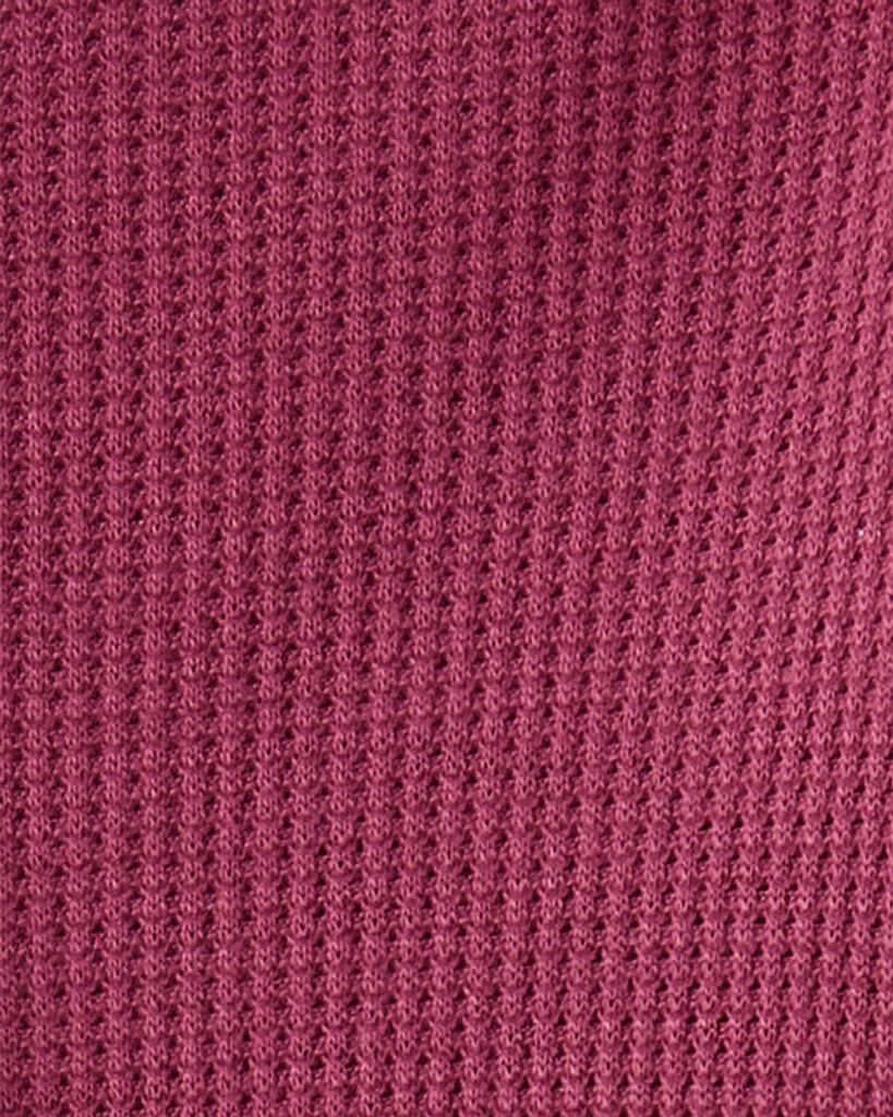 slide 3 of 5, Carter's Carters Baby Girl 2-Pack Deer & Floral Print PurelySoft Long-Sleeve Multipack Bodysuits - Burgundy/Pink Burgundy/Pink 3M, 1 ct