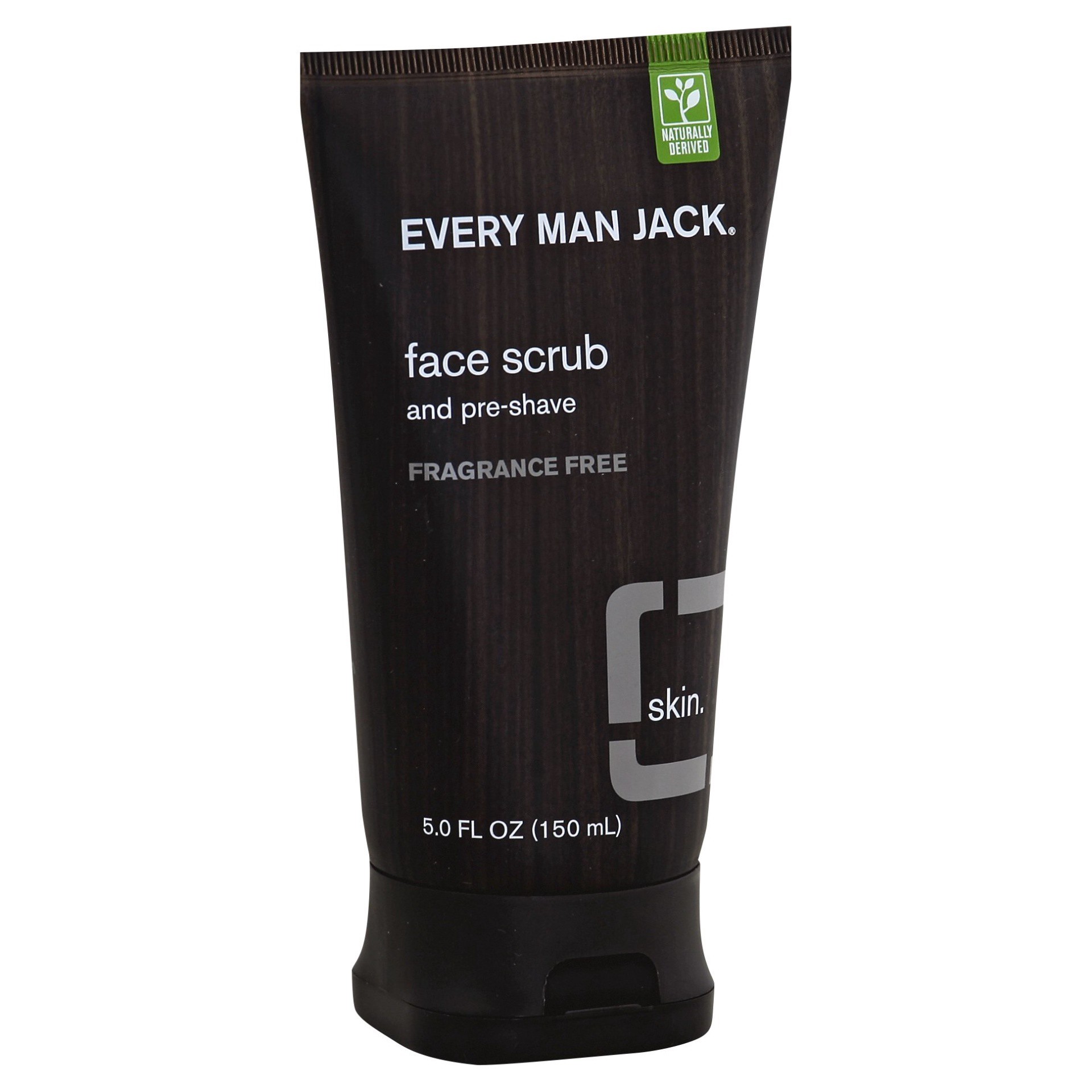 slide 1 of 8, Every Man Jack Fragrance Free Face Scrub, 5 oz