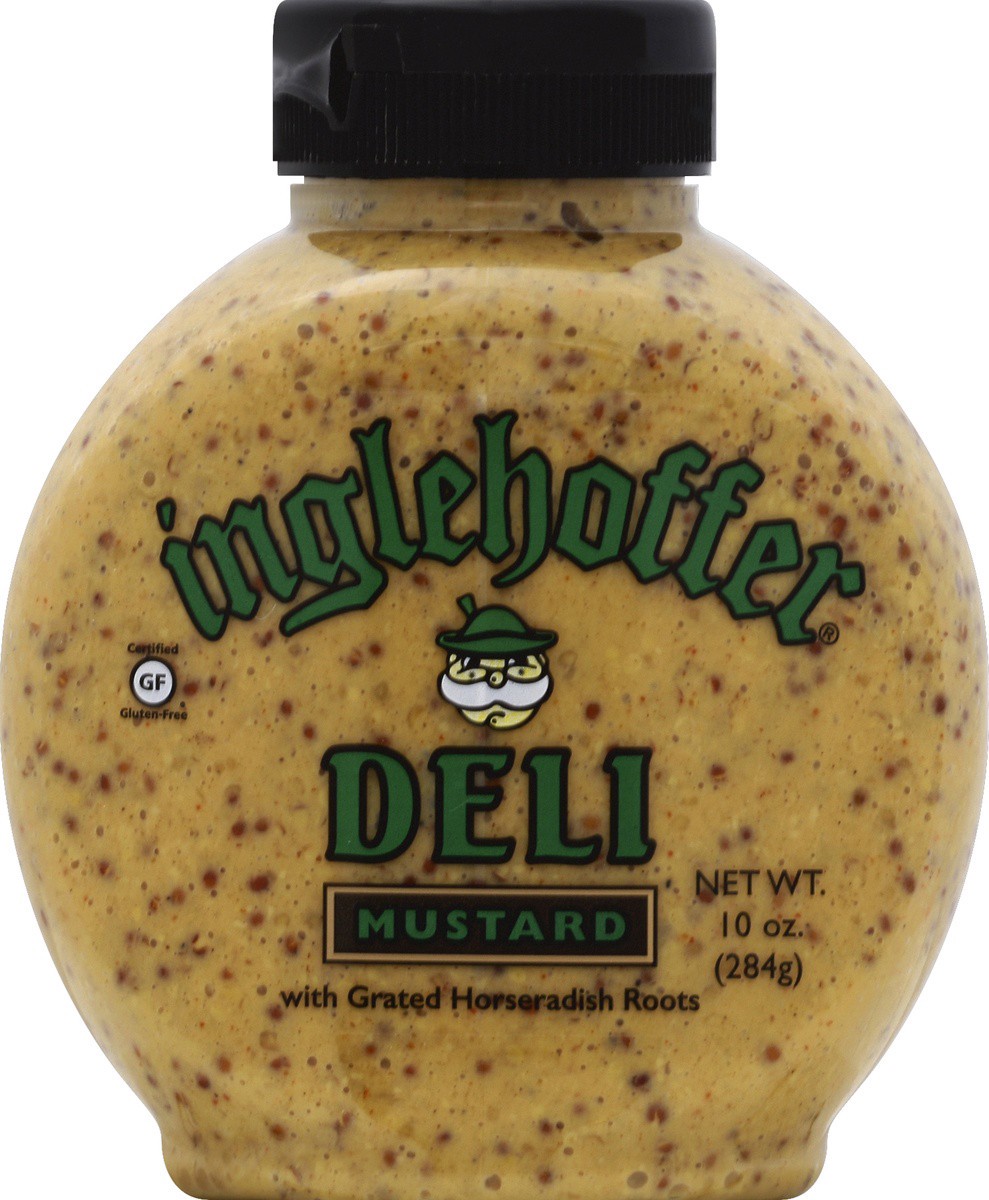 slide 5 of 5, Inglehoffer Deli Mustard, 10 oz