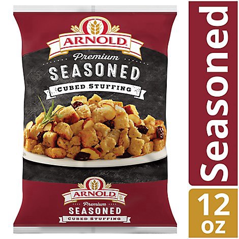 slide 1 of 1, Arnold Seasoned Cubed Stuffing - 12 Oz, 12 oz