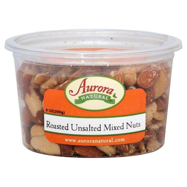 slide 1 of 1, Aurora Natural Mixed Nuts - 9 oz, 9 oz