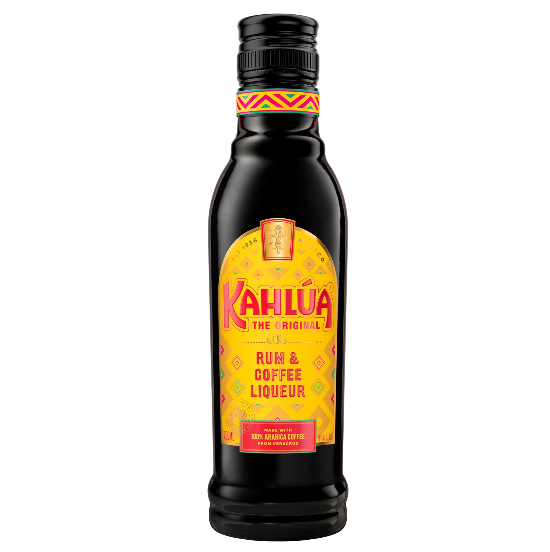 Kahlua Liqueur Kahlua Original Rum and Coffee Liqueur, 200 mL Bottle ...