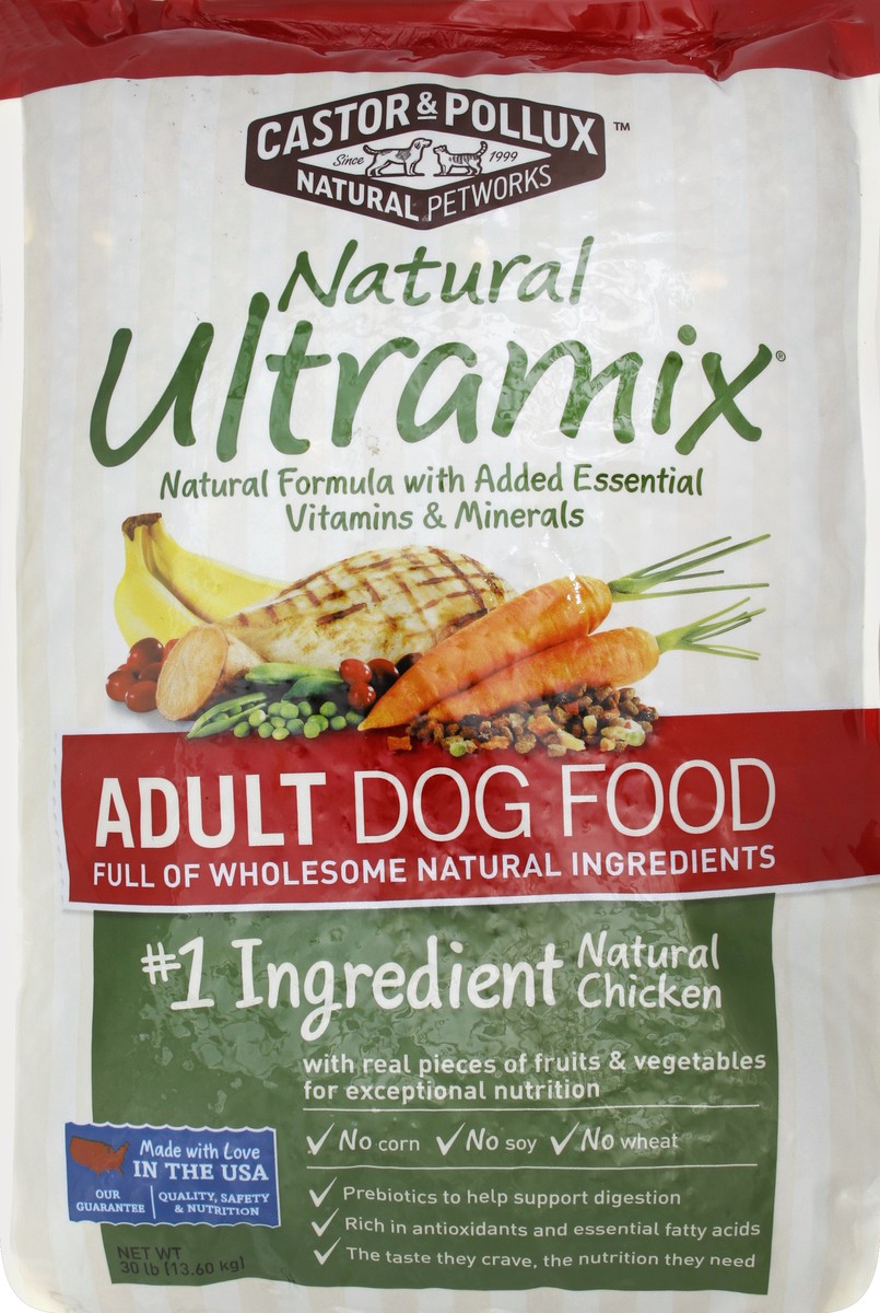 slide 1 of 6, Natural Ultramix Dog Food 30 lb, 30 lb