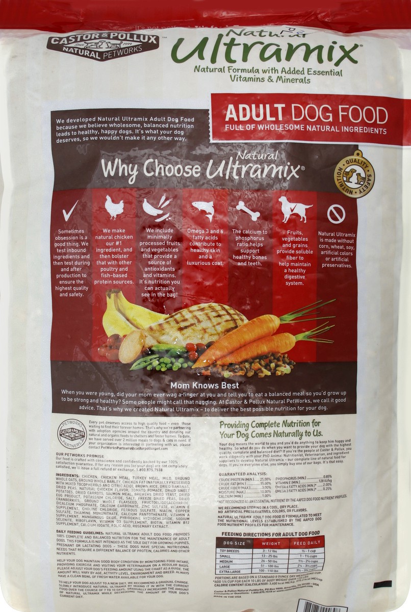 slide 4 of 6, Natural Ultramix Dog Food 30 lb, 30 lb