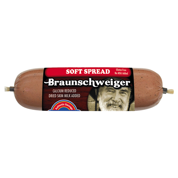 slide 1 of 1, Cher-Make Soft Spread Braunschweiger, 8 oz