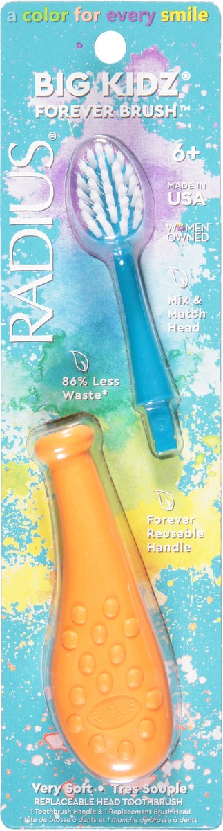 slide 5 of 9, Radius Big Kid Toothbrush - Each, 1 ct