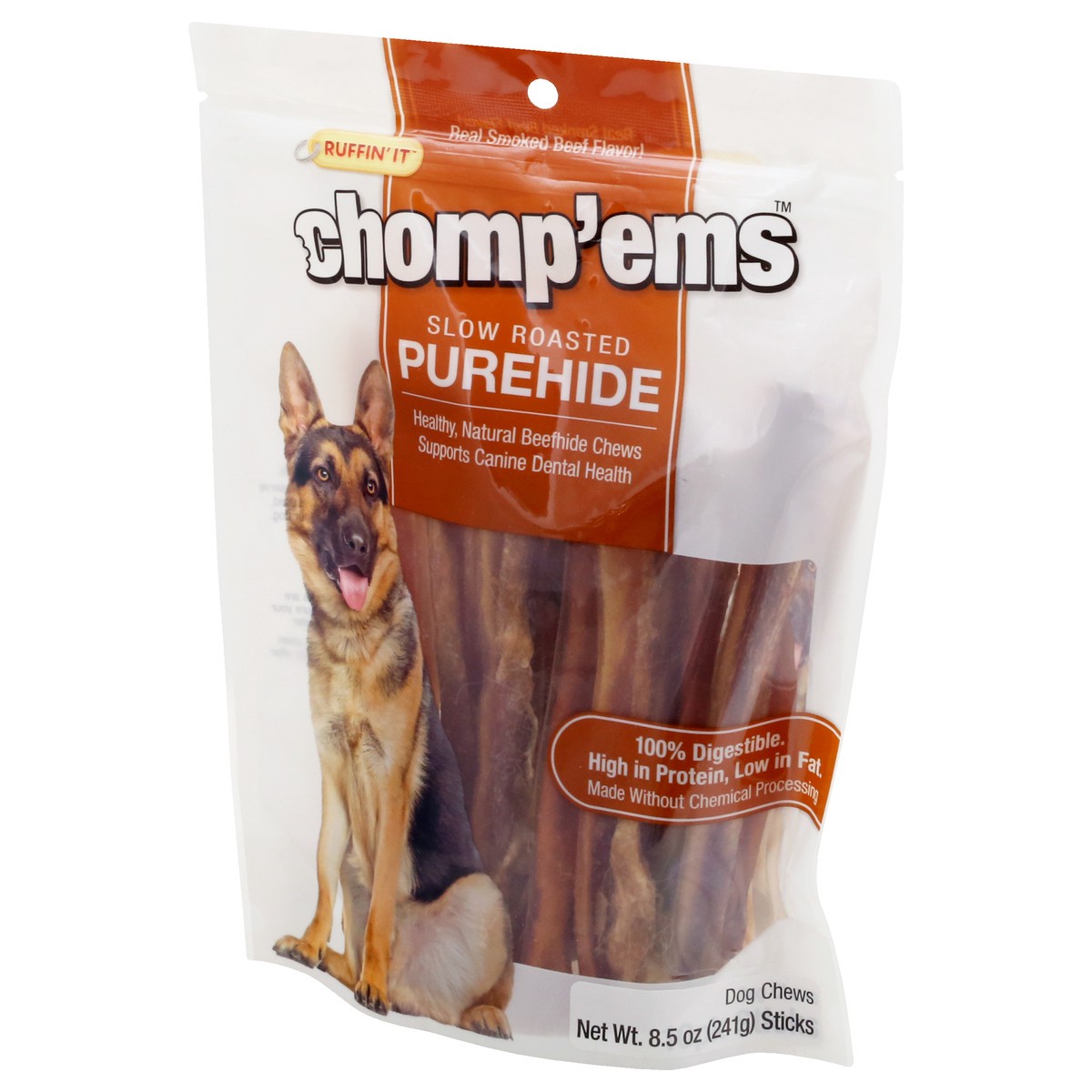 slide 3 of 9, Ruffin' It Chompems Purehide Sticks - 8.5 OZ, 8.5 oz