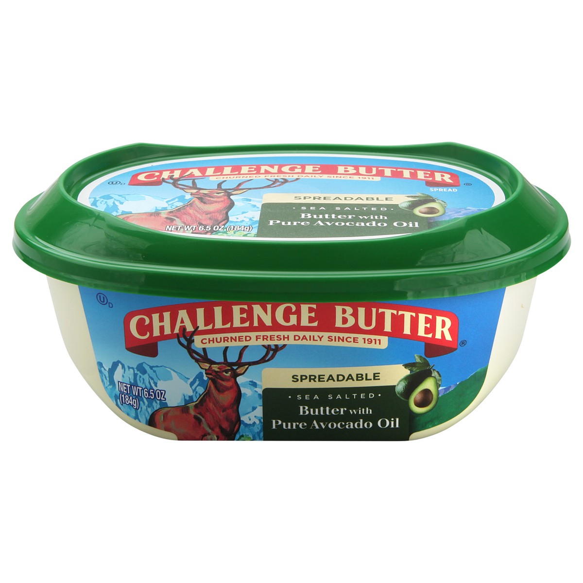 slide 1 of 5, Challenge Dairy Sea Salted with Pure Avocado Oil Spreadable Butter 8 oz, 8 oz