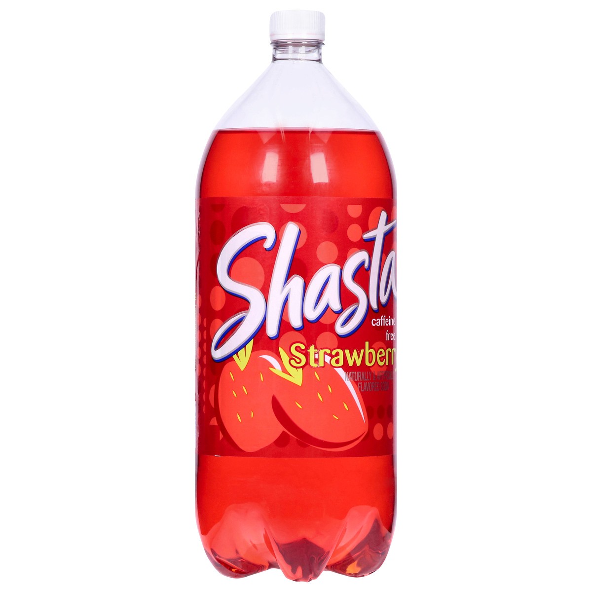 slide 7 of 13, Shasta Caffeine Free Strawberry Soda - 2 liter, 2 liter