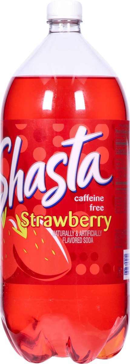 slide 4 of 13, Shasta Caffeine Free Strawberry Soda - 2 liter, 2 liter