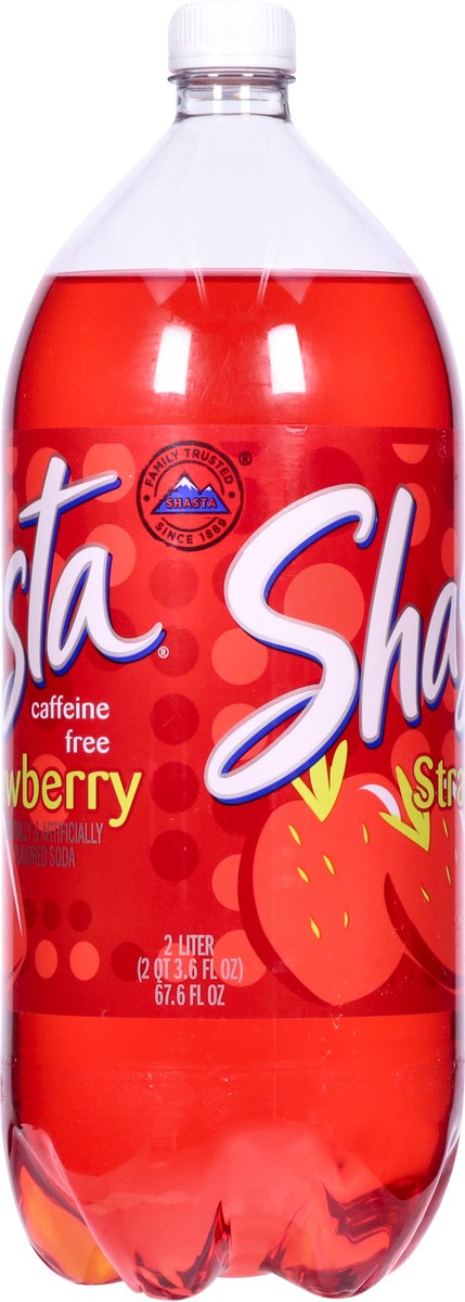 slide 6 of 13, Shasta Caffeine Free Strawberry Soda - 2 liter, 2 liter