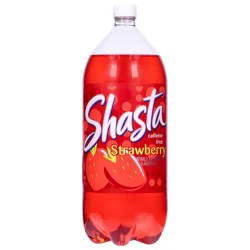 Shasta Caffeine Free Strawberry Soda - 2 liter
