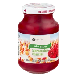 SE Grocers Maraschino Cherries With Stems
