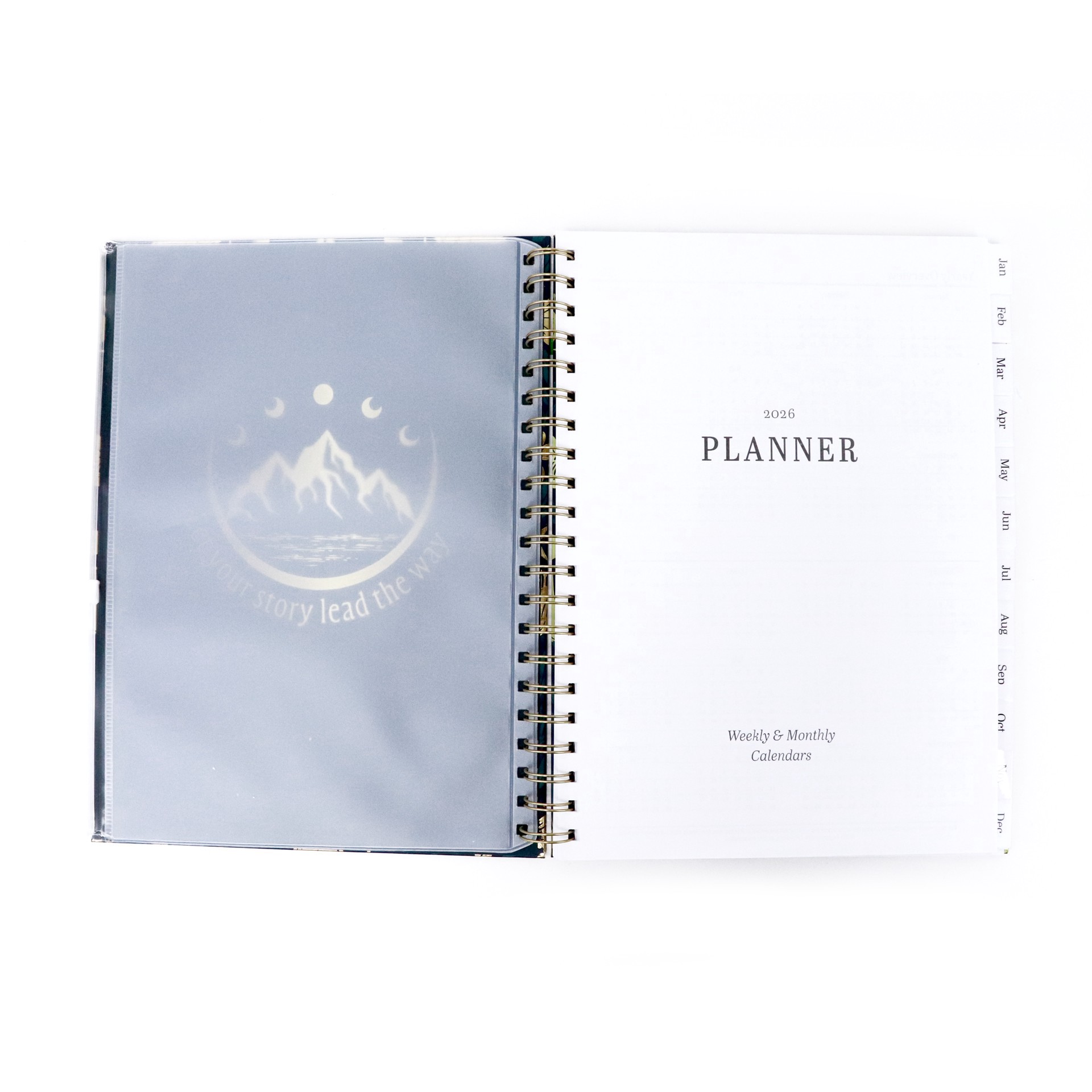 slide 2 of 4, 8.5" X 11" Starlit Romance 2026 Planner By Recollections, 8.5 in x 11 in