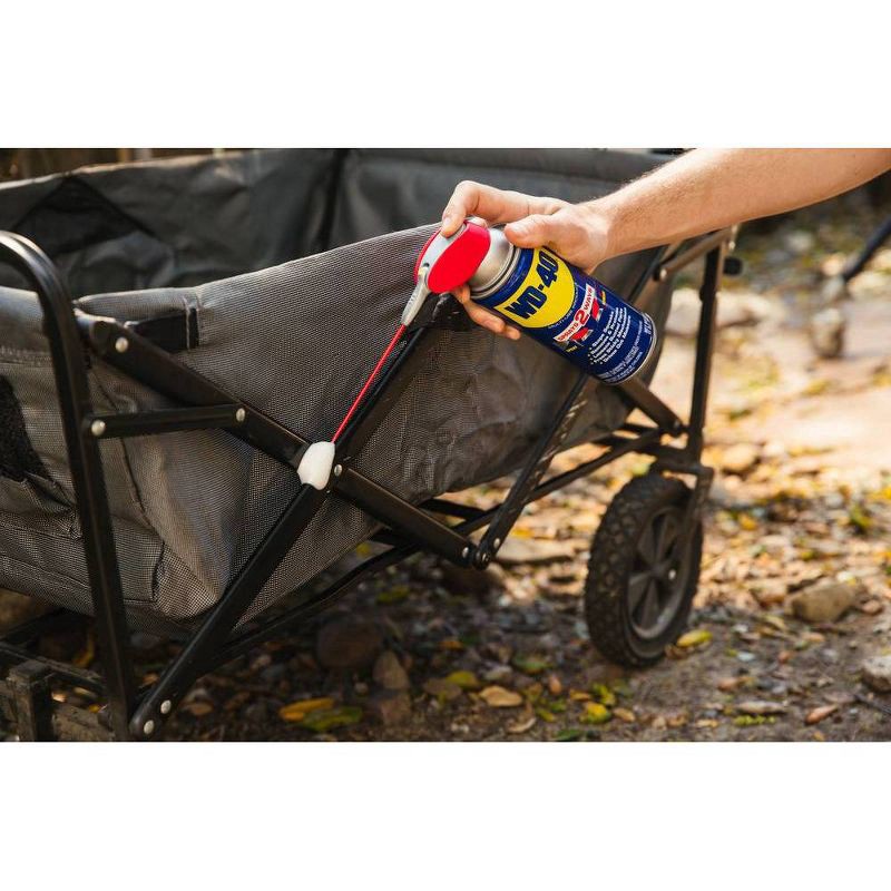 slide 5 of 9, WD-40 12oz Industrial Lubricants Multi-Use Product with Smart Straw Spray, 12 oz