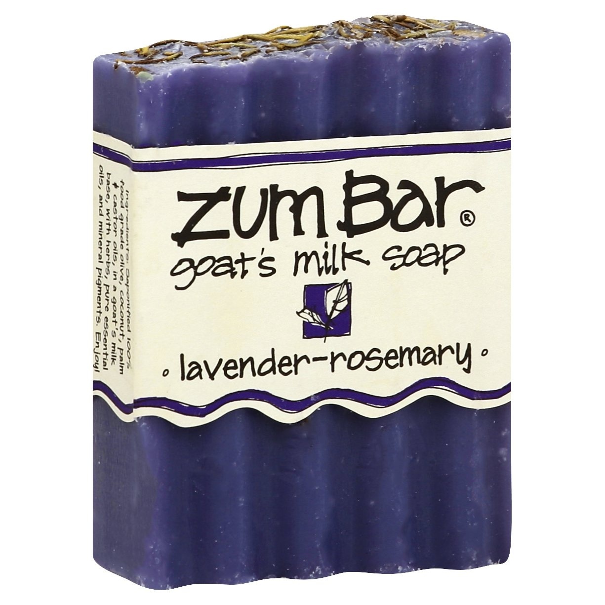 slide 1 of 1, Zum Bar Lavendar Rosemary Bar Soap, 3 oz