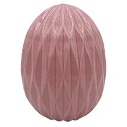 Holiday Home Easter Ceramic Egg - Pink