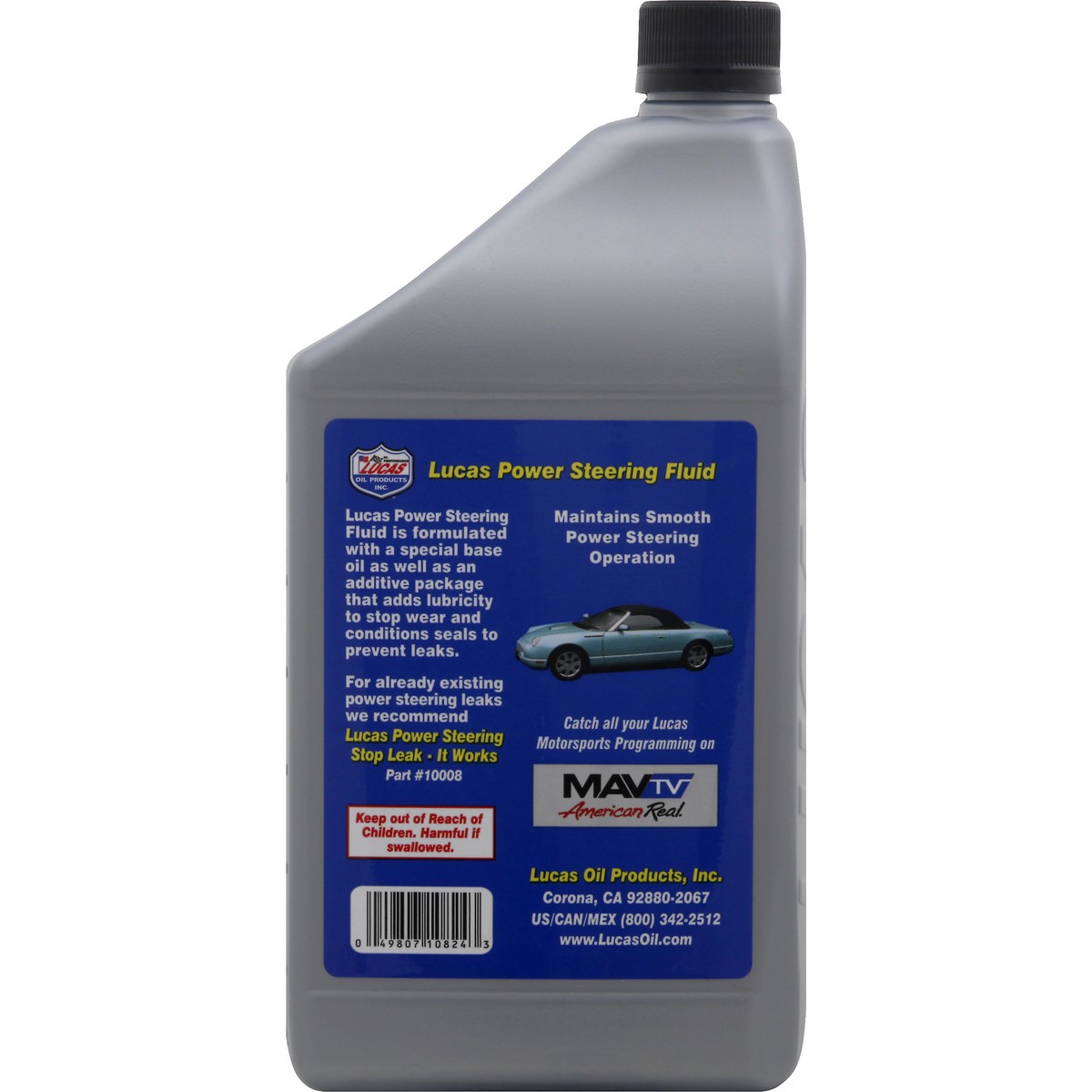 slide 9 of 11, Lucas Steering Fluid 32 oz, 32 oz