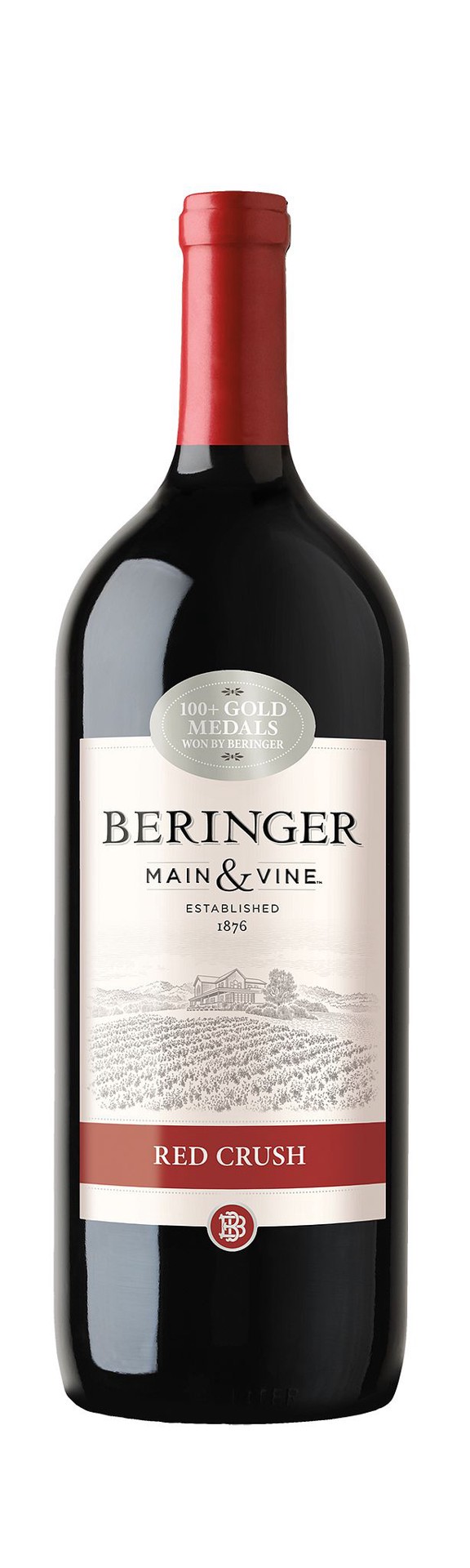 slide 2 of 2, Beringer Main & Vine™ Red Crush Red Wine - 1.5 Liter, California, 1.5 liter