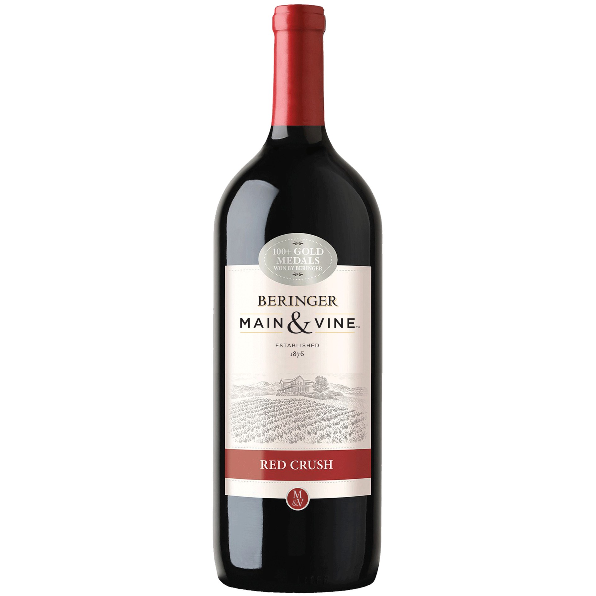 slide 1 of 2, Beringer Main & Vine™ Red Crush Red Wine - 1.5 Liter, California, 1.5 liter