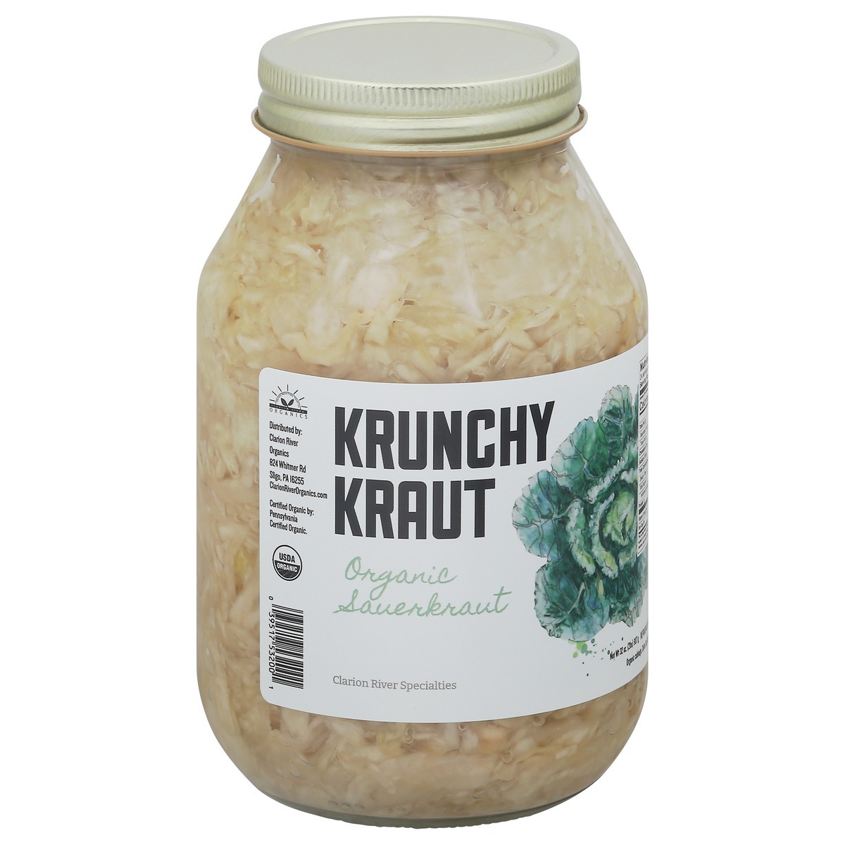 slide 9 of 13, Clarion River Specialties Organic Sauerkraut 32 oz, 16 oz
