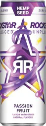 Rockstar Unplugged Sugar Free Energy Drink Passion Fruit 12 Fl Oz Can