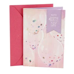Hallmark Birthday Card (20) (Confetti Balloons)