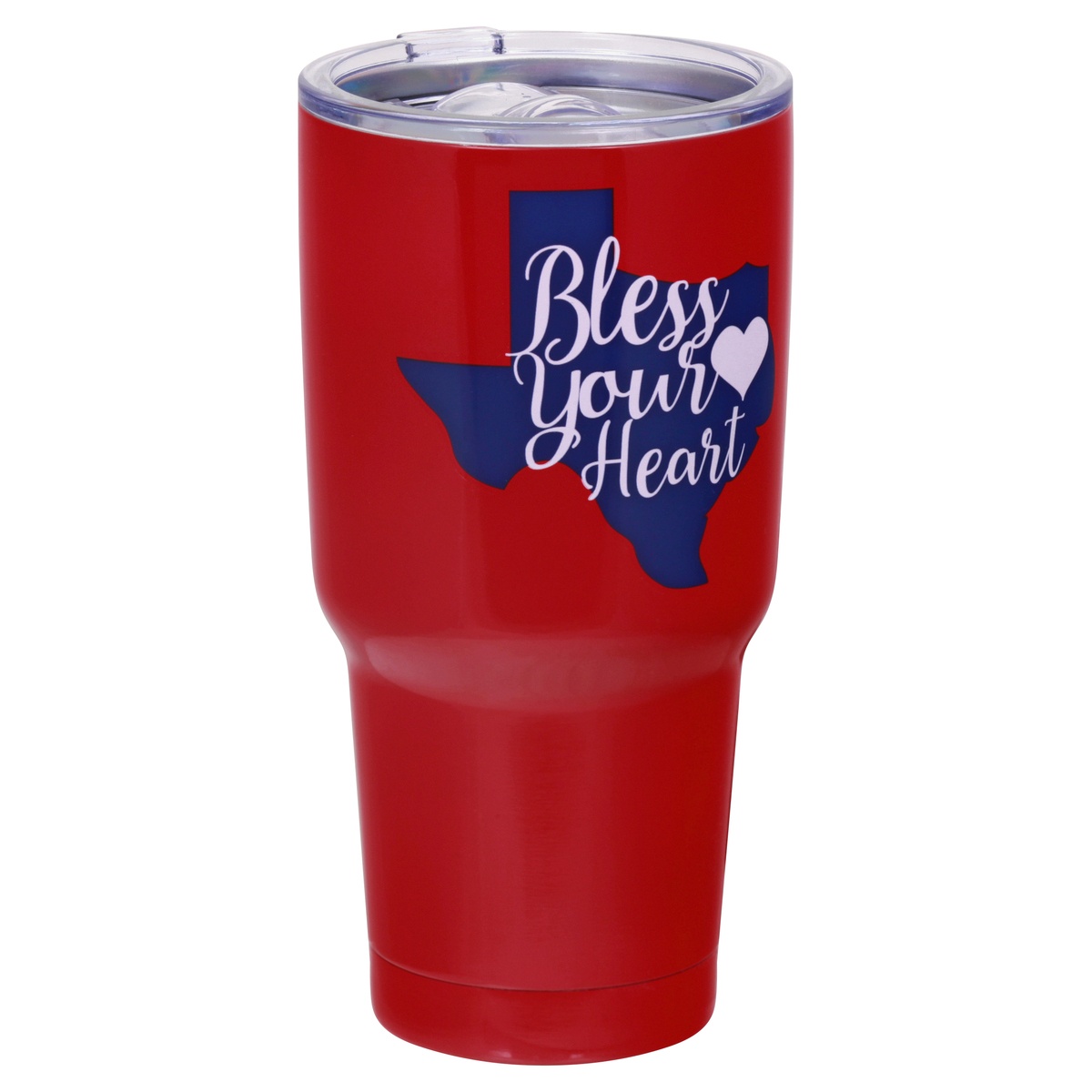 slide 2 of 8, Haven & Key Stainless Steel Texas Bless Your Heart Tumbler, 30 oz