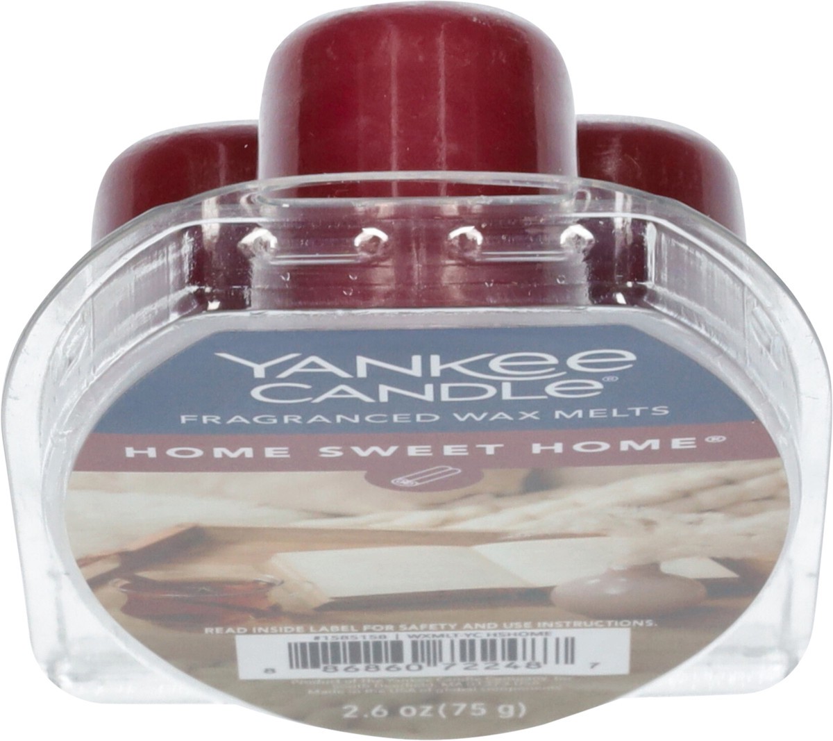 slide 9 of 9, Yankee Candle Fragranced Home Sweet Home Wax Melts 2.6 oz, 2.6 oz