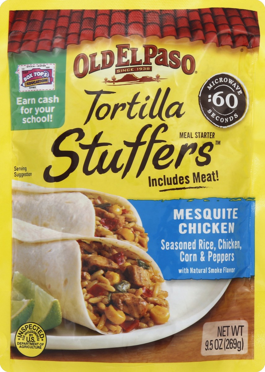 slide 5 of 6, Old El Paso Tortilla Mesq Chicken, 1 ct