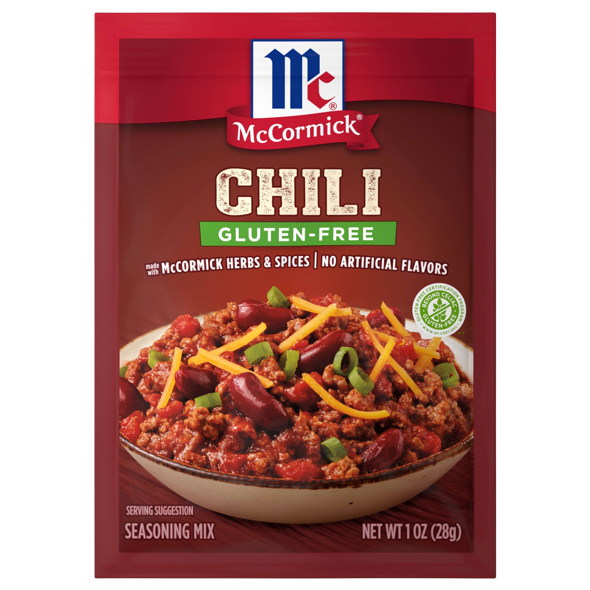 slide 1 of 7, McCormick Chili Seasoning Mix - Gluten Free, 1 oz