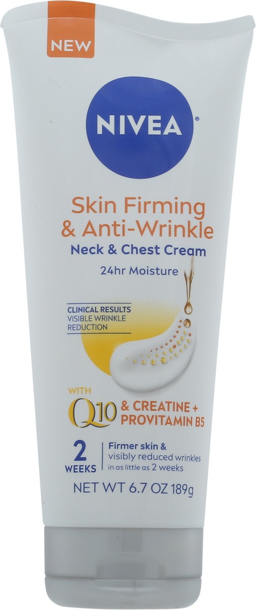 slide 7 of 13, Nivea Skin Firming & Anti-Wrinkle Neck & Chest Cream 6.7 oz, 6.7 oz