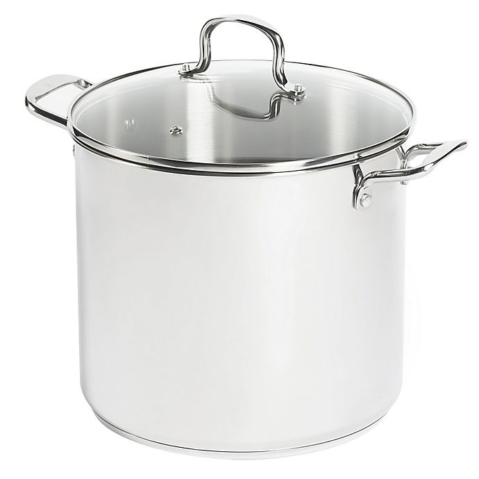 slide 1 of 2, SALT Stainless Steel Stock Pot, 16 qt