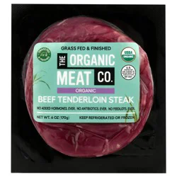 The Organic Meat Co. Organic Beef Tenderloin Steak 6 oz