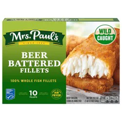 Mrs. Paul's Beer Battered Fillets 10 ea