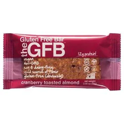 The GFB Cranberry + Toasted Almond Gluten Free Bar 2.05 oz